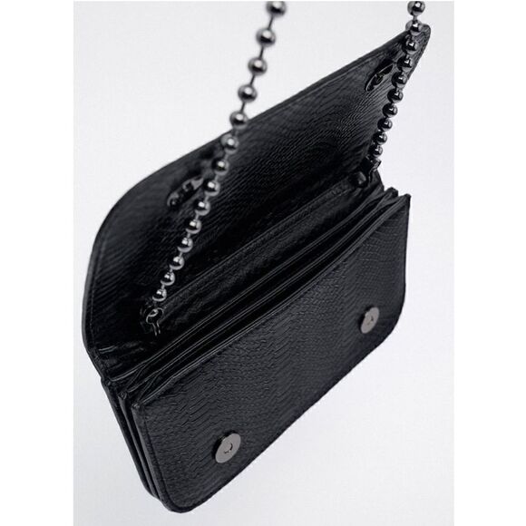 NWT Zara Bead Handle Shoulder Bag - Picture 9 of 11